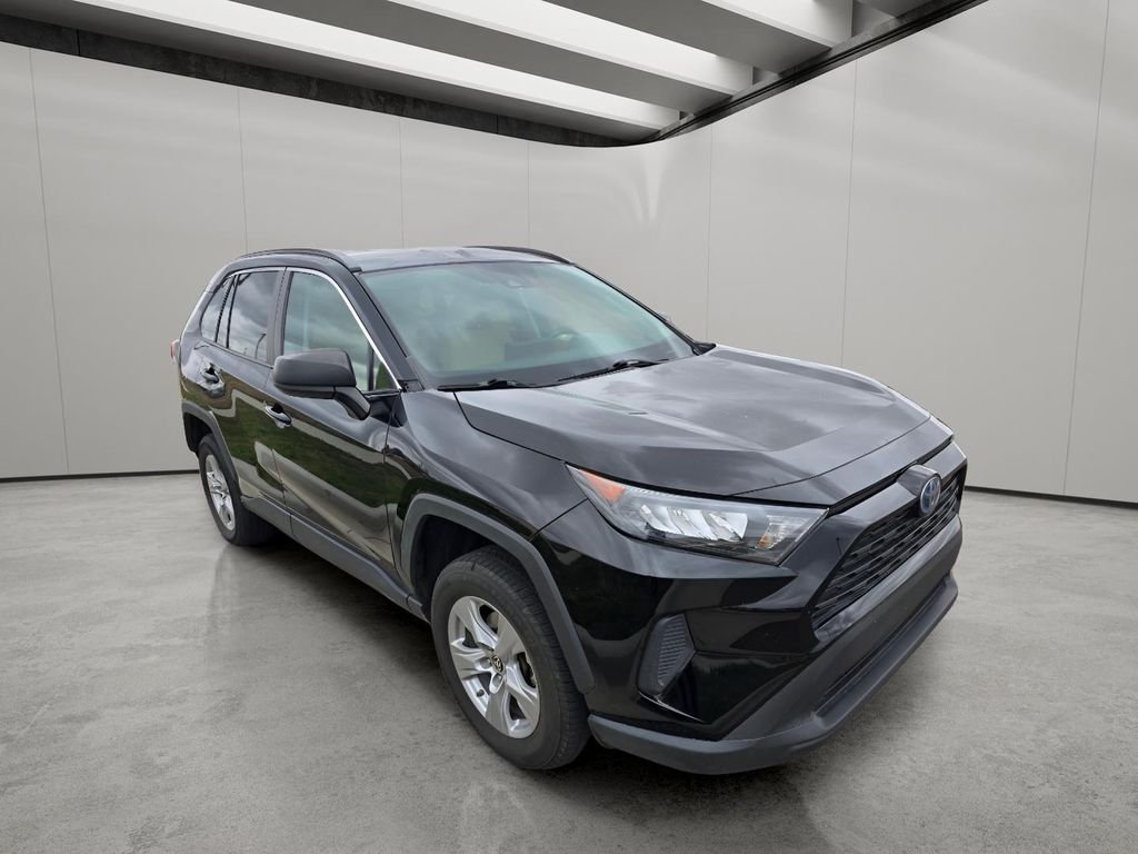 Used 2022 Midnight Black Metallic Toyota Hybrid LE image 7