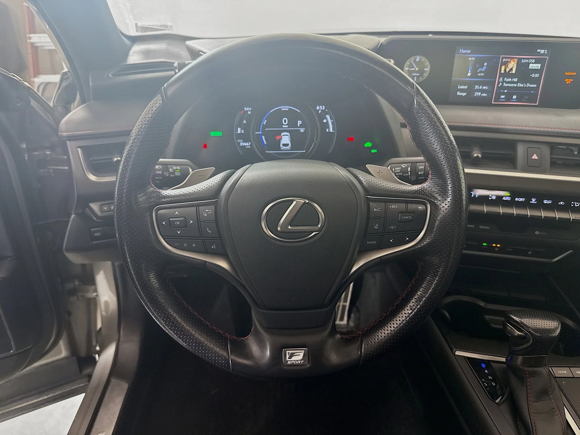 Certified Used 2022 Silver Lexus 250h F SPORT image 12