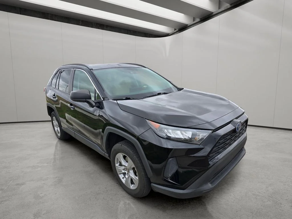 Used 2022 Midnight Black Metallic Toyota Hybrid LE image 7