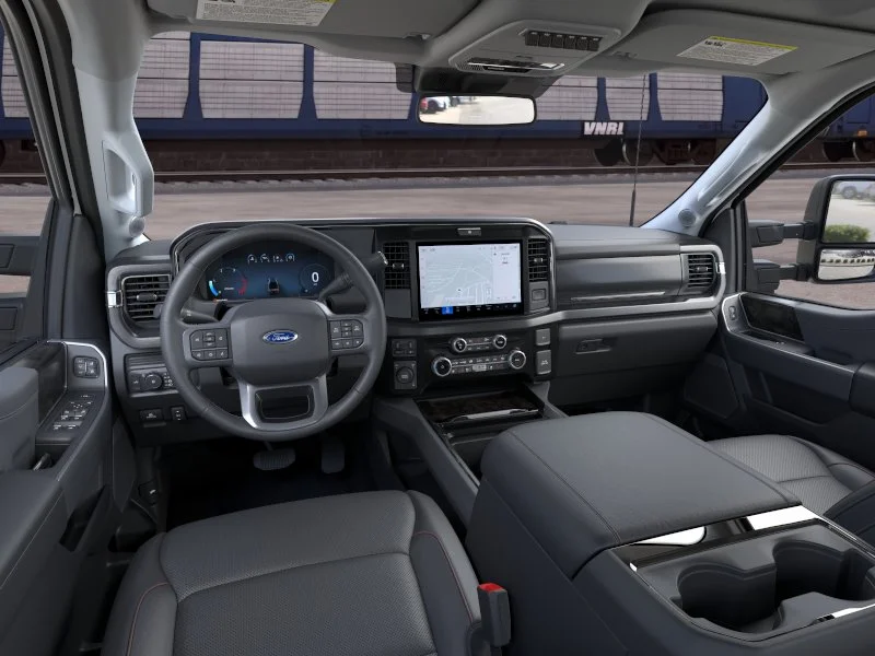 New 2026 Star White Metallic Tri-Coat Ford LARIAT image 9