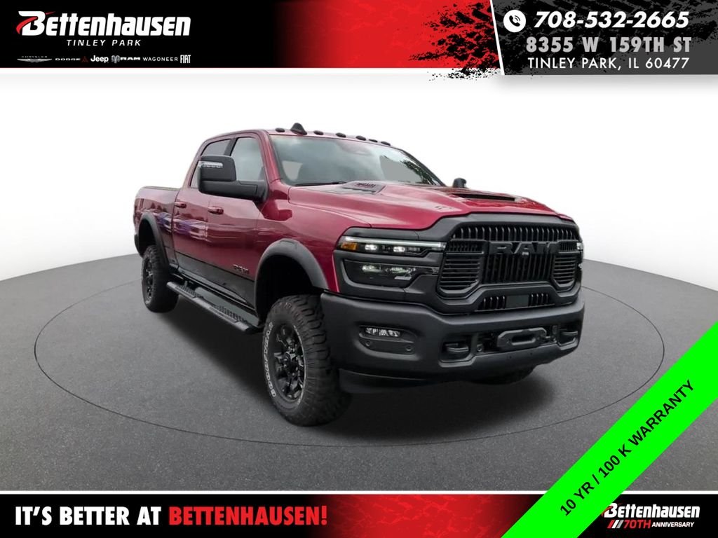 New 2026 Molten Red Pearl-Coat Exterior Paint RAM Power Wagon image 3