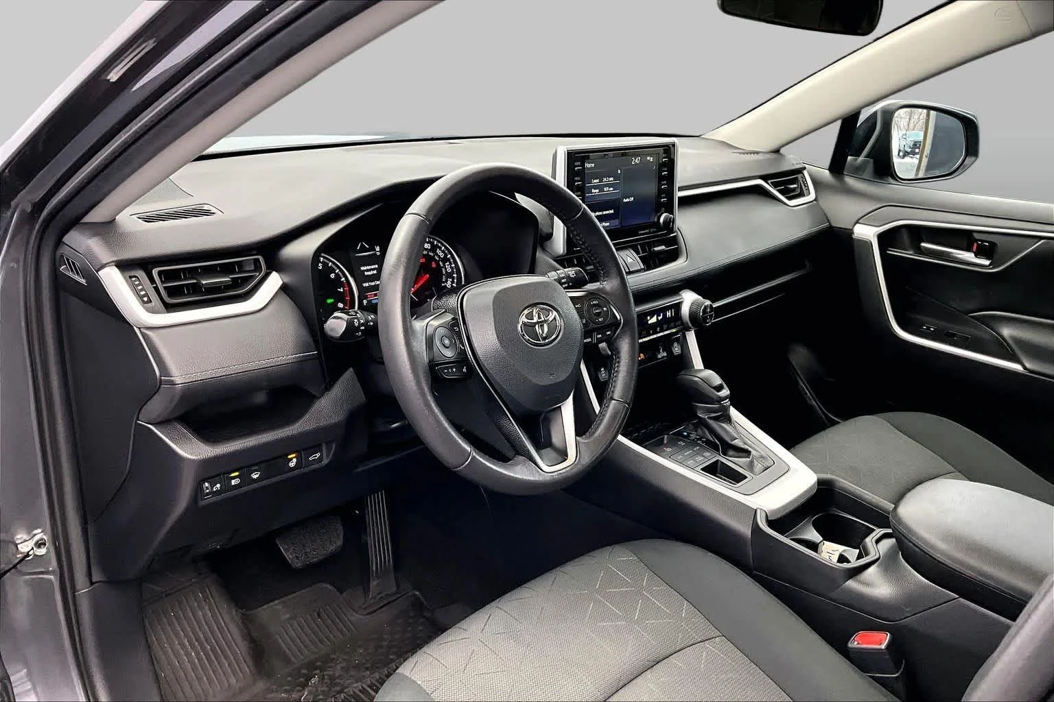 Certified Used 2021 Magnetic Gray Metallic Toyota XLE image 17