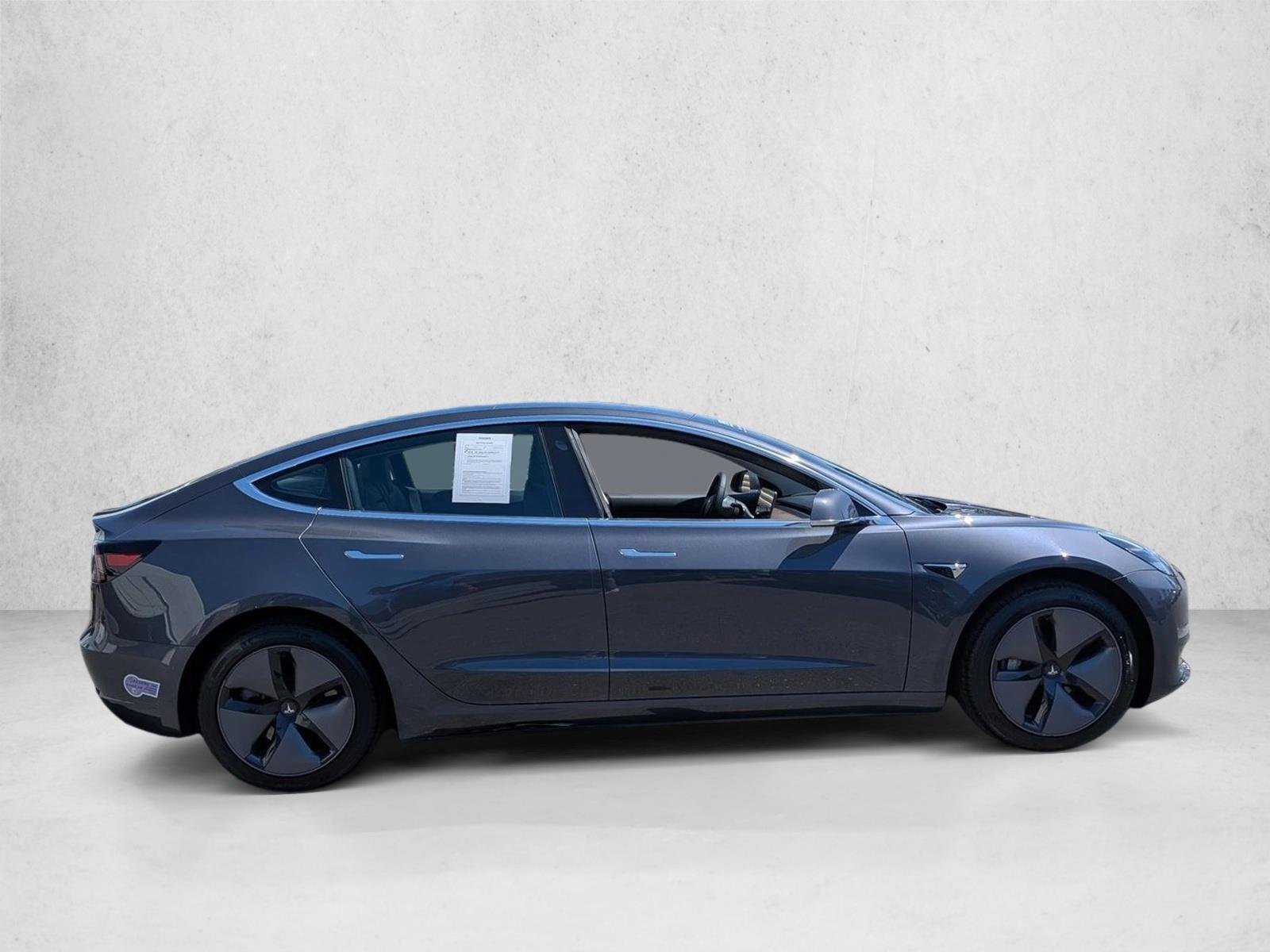 Used 2019 Silver/Gray Tesla Standard Range Plus image 3