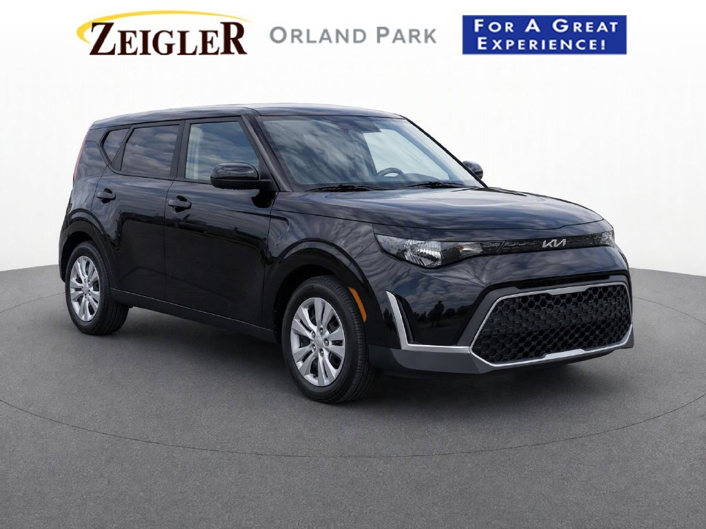 Used 2025 Black Kia LX image 1