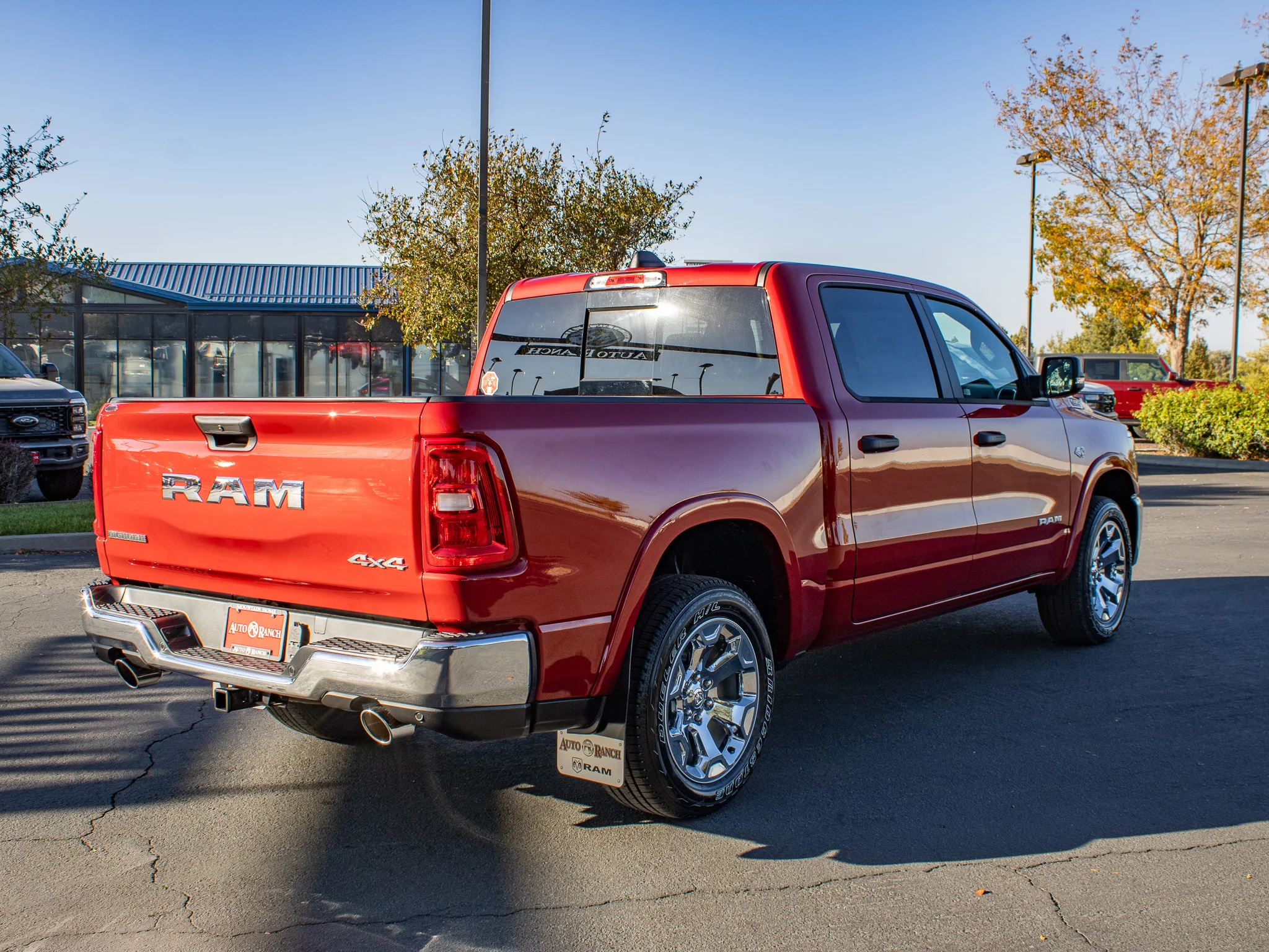 New 2027 Molten Red Pearlcoat Ram Big Horn image 8