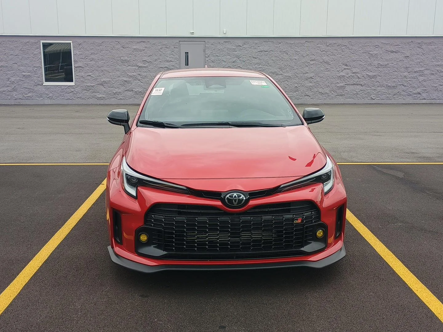 Used 2023 Supersonic Red Toyota Core image 2