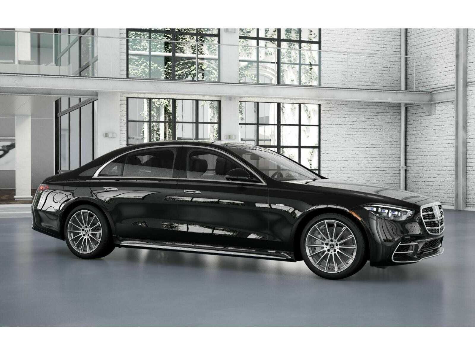 New 2026 Black Mercedes-Benz S 580e 4D Sedan 4MATIC® image 14