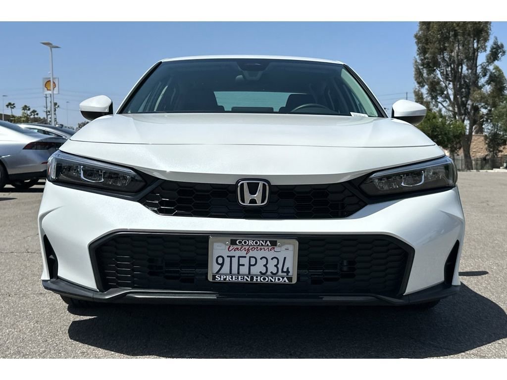 Certified Used 2025 Platinum White Pearl Honda 4D LX image 63