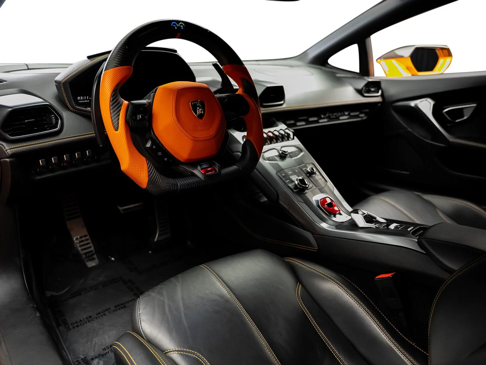 Used 2015 Orange Lamborghini LP610-4 image 31
