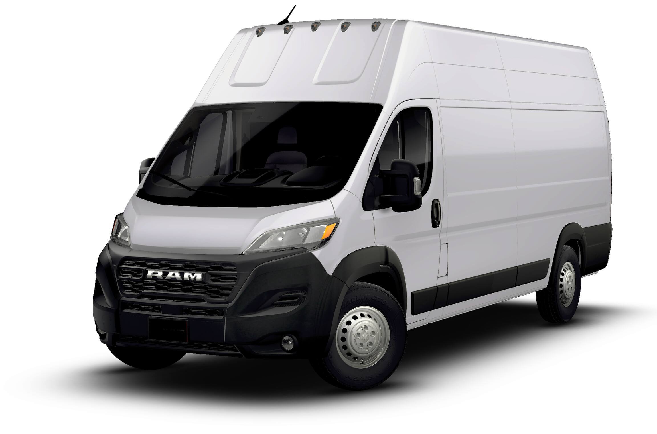 New 2026 Bright White Clear-Coat Exterior Paint RAM Super High Roof image 13