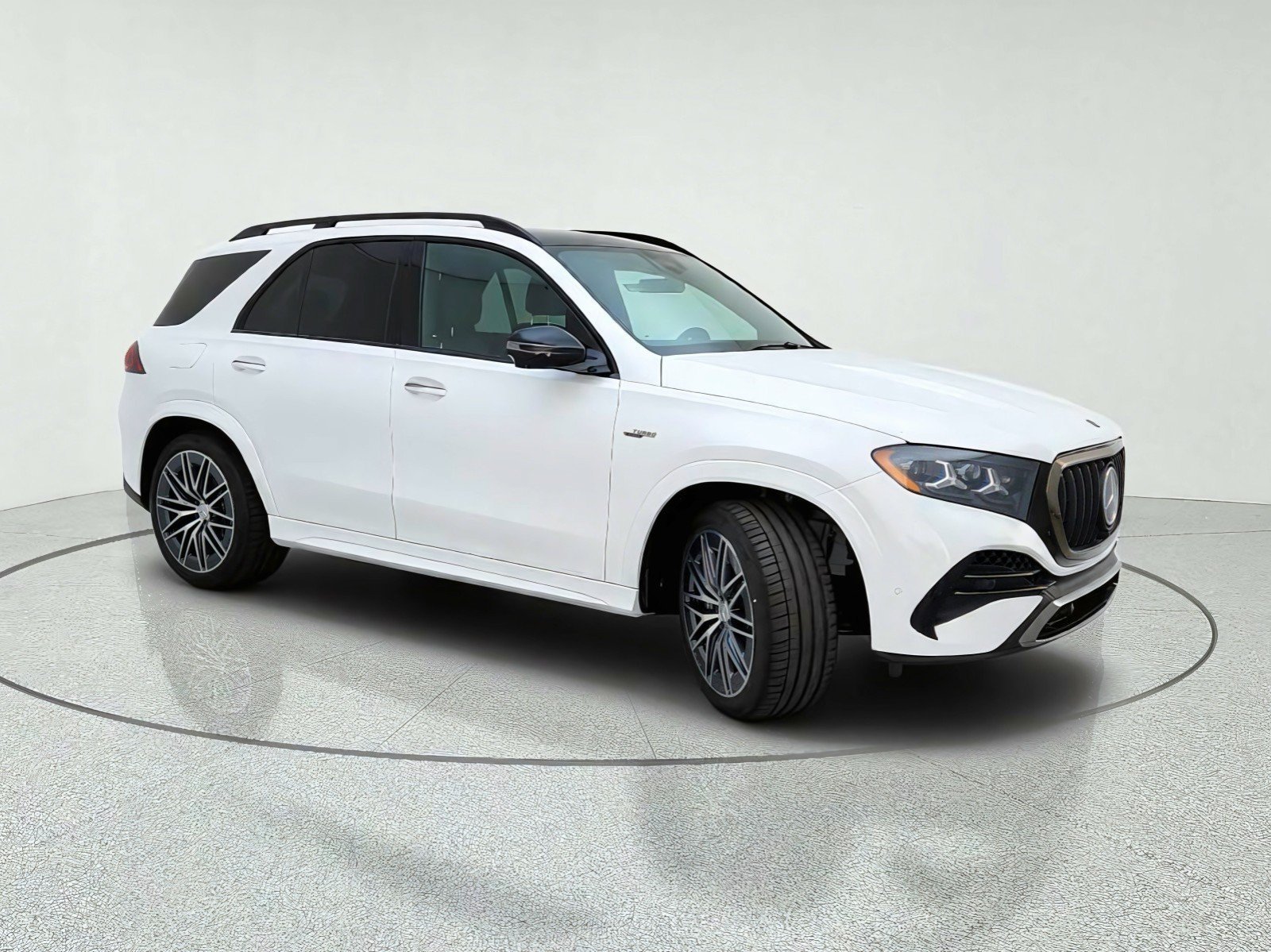 New 2027 MANUFAKTUR Moonlight White Metallic Mercedes-Benz AMG® GLE 53e 4MATIC+ SUV image 35