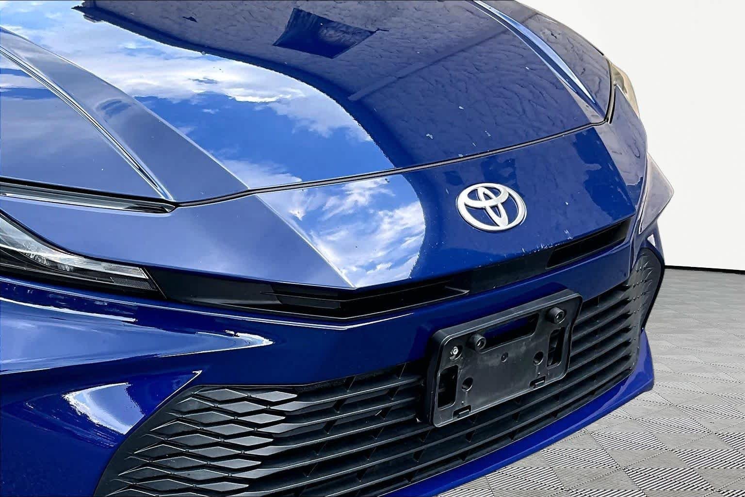 Used 2025 Reservoir Blue Toyota LE image 30