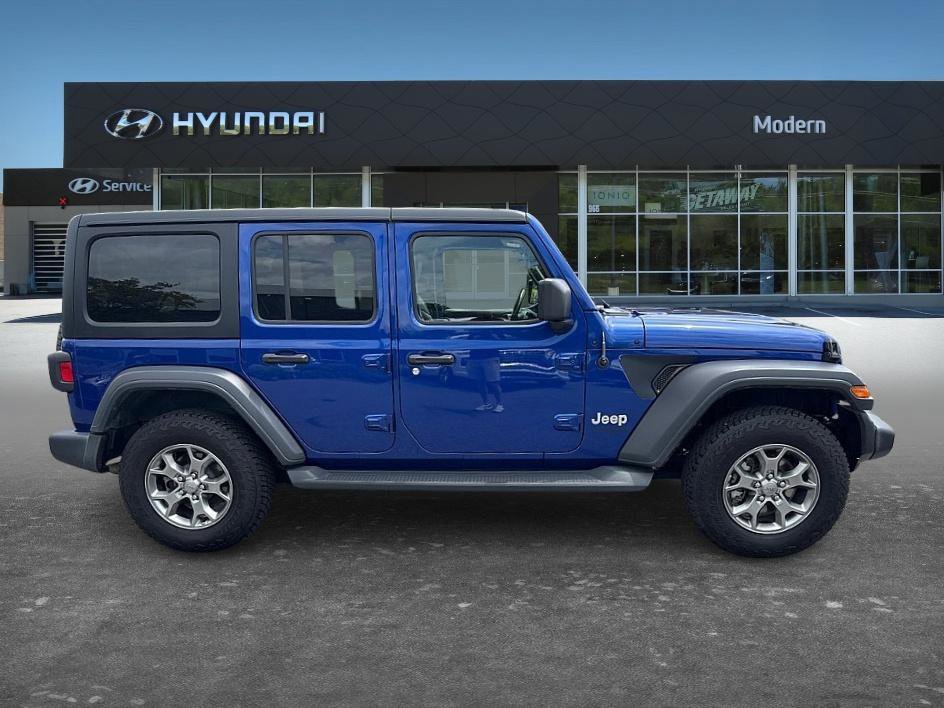 Used 2020 Ocean Blue Metallic Clearcoat Jeep Freedom image 4