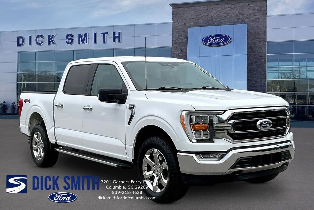 Certified Used 2023 White Ford XLT image 3