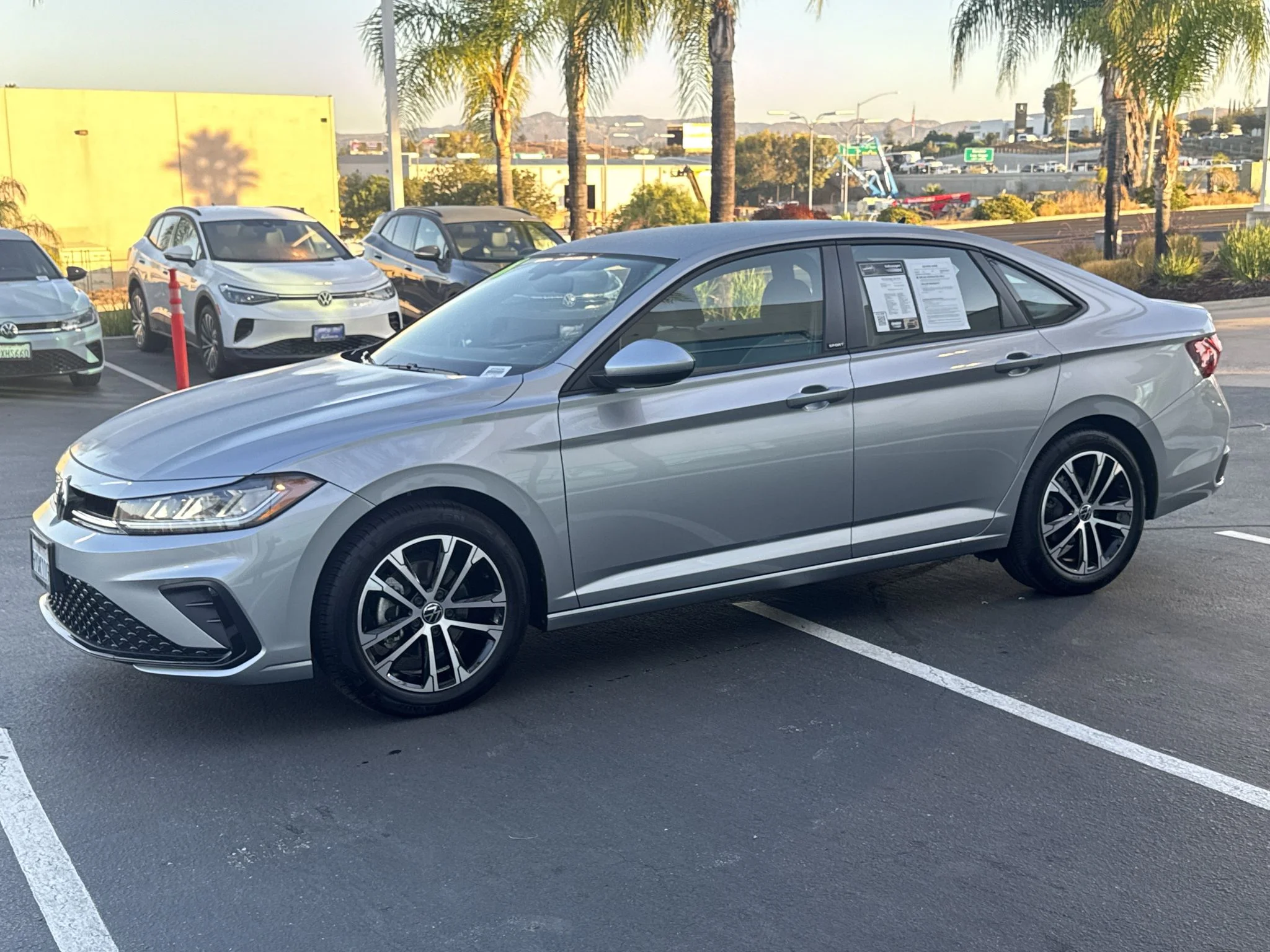 Used 2026 Pyrite Silver Metallic Volkswagen Sport image 3