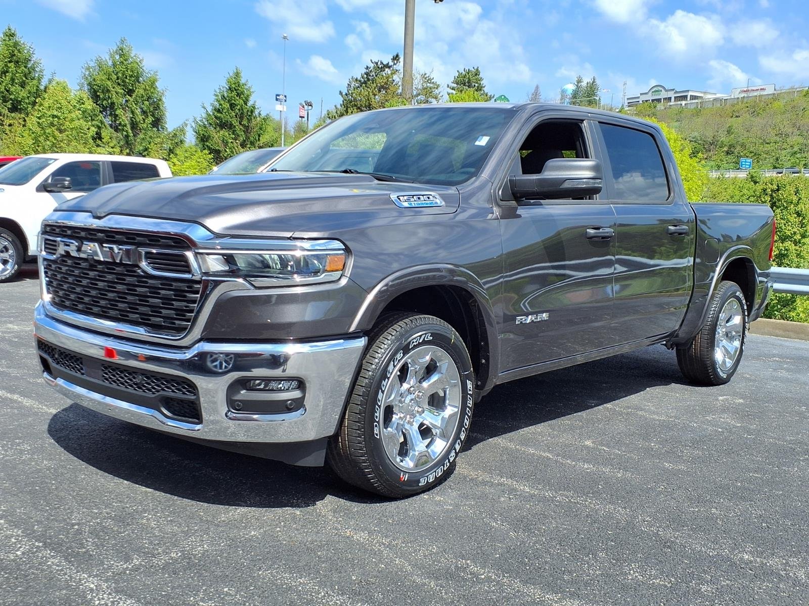 New 2026 Granite Crystal Metallic Clear-Coat Exterior Paint RAM Big Horn image 1
