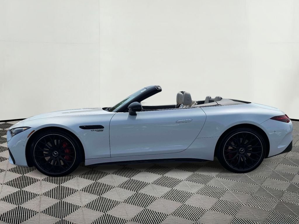 Certified Used 2022 MANUFAKTUR Moonlight White Metallic Mercedes-Benz SL 55 AMG® image 8