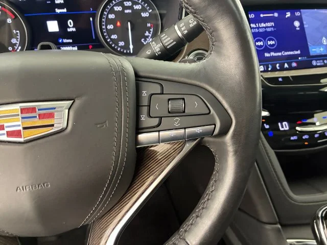Certified Used 2025 Crystal White Tricoat Cadillac Premium Luxury image 24