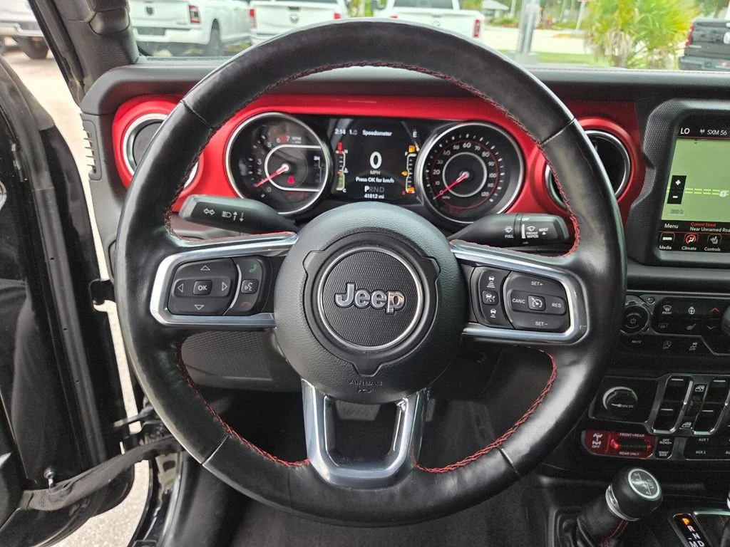 Used 2021 Black Clearcoat Jeep Unlimited Rubicon image 33
