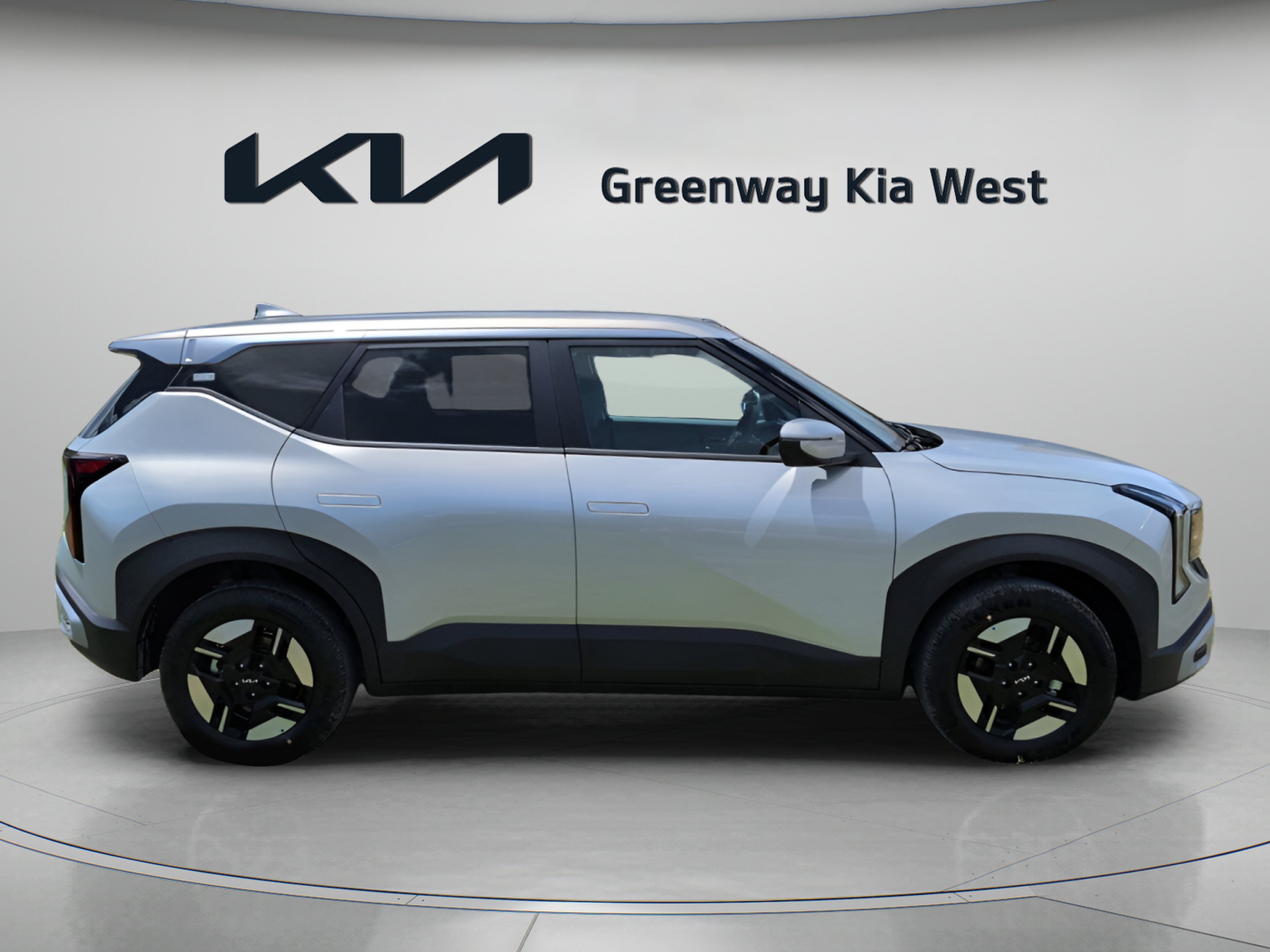 New 2027 Ivory Silver Kia LX image 9