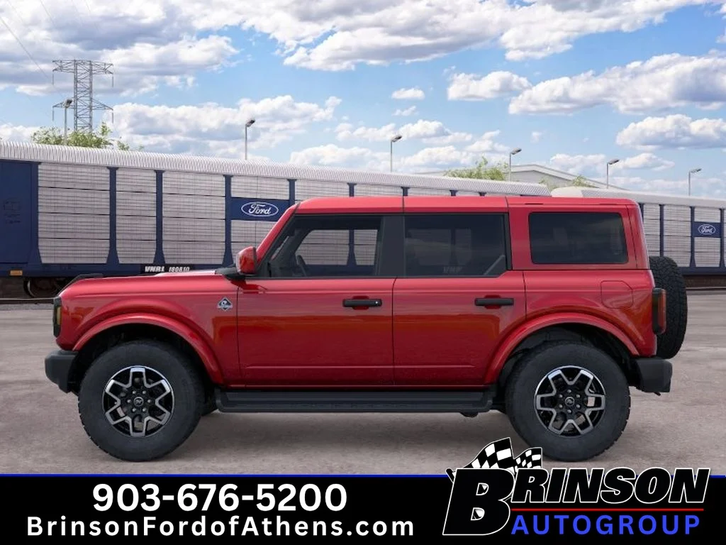 New 2026 Ruby Red Metallic Tinted Clearcoat Ford Outer Banks image 3