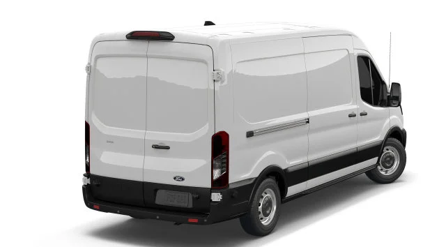 New 2027 Oxford White Ford Cargo Van image 3