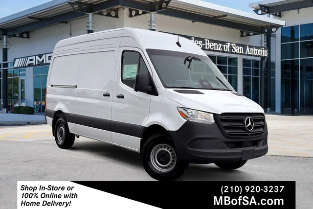 New 2025 Mercedes-Benz Sprinter Cargo Van Cargo 144 WB RWD Full-size