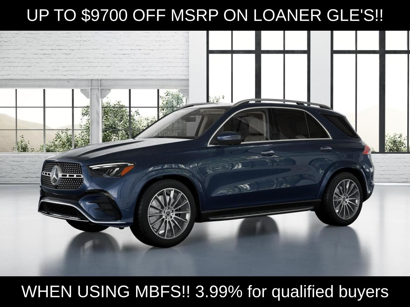 Certified Used 2026 Blue Mercedes-Benz GLE 450 image 40