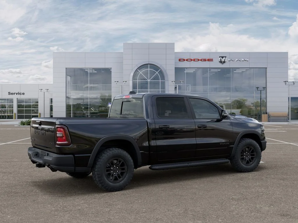 New 2026 Diamond Black Crystal Pearl-Coat Exterior Paint RAM Rebel image 4