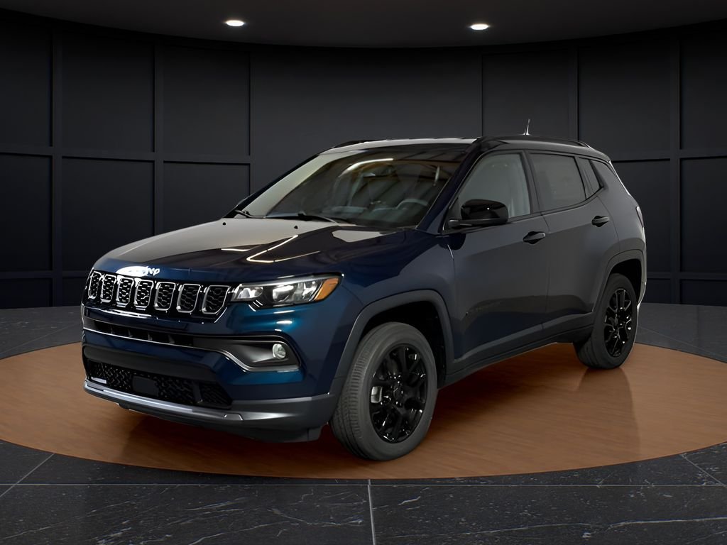 New 2026 Fathom Blue Pearl Coat Jeep Latitude image 1