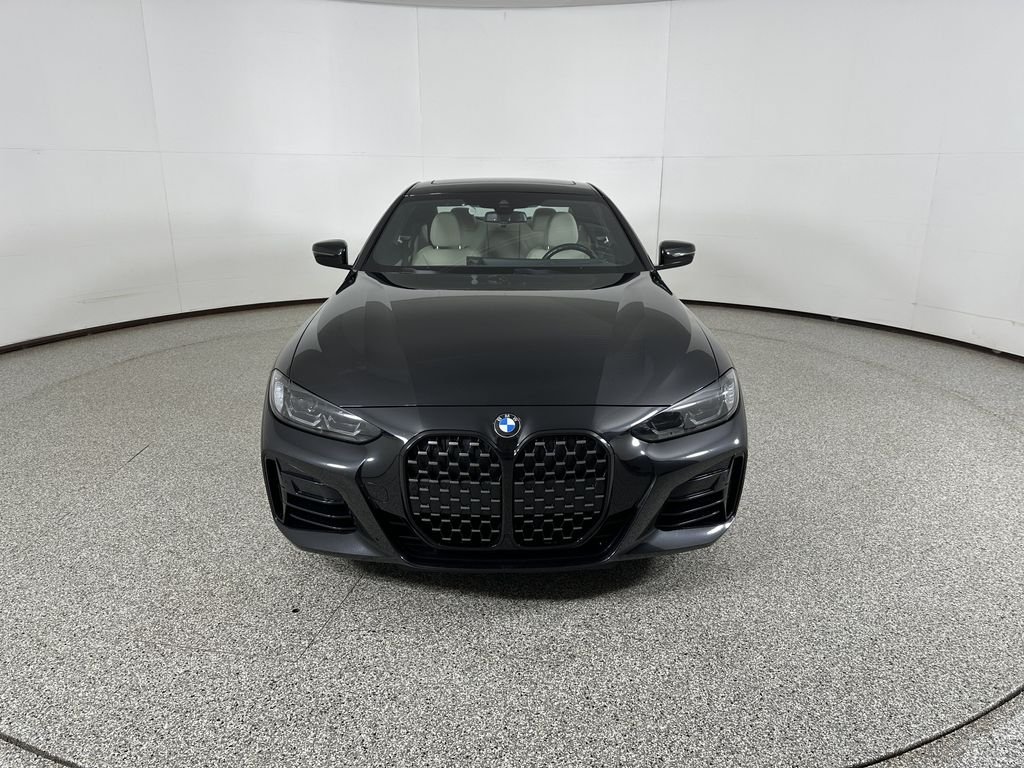 Certified Used 2024 Black Sapphire Metallic BMW M440i xDrive image 3
