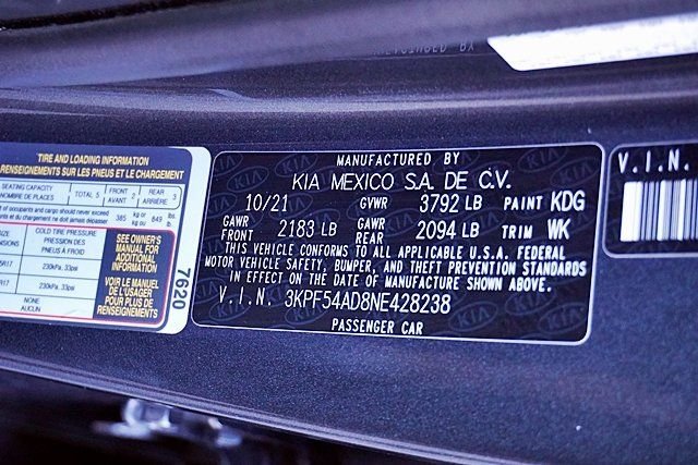 Used 2022 Gray Kia GT-Line Premium Package image 33