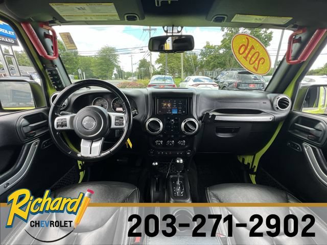 Used 2016 Green Jeep Rubicon Hard Rock image 18