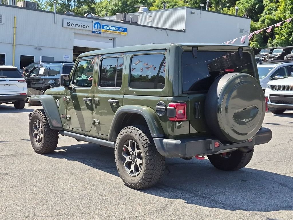 Used 2021 Green Jeep Unlimited Rubicon image 9