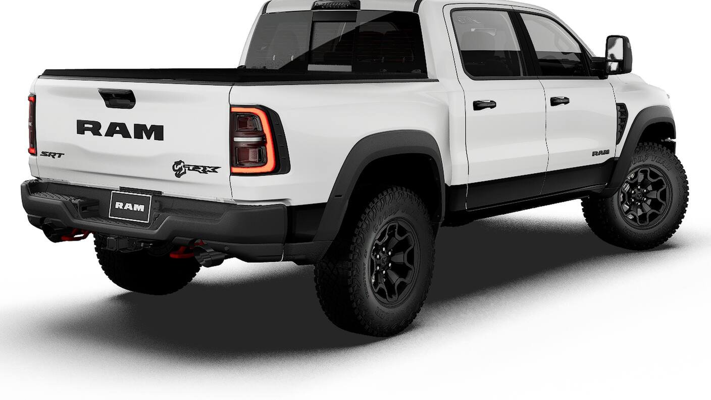 New 2027 Bright White Clear-Coat Exterior Paint RAM TRX image 14