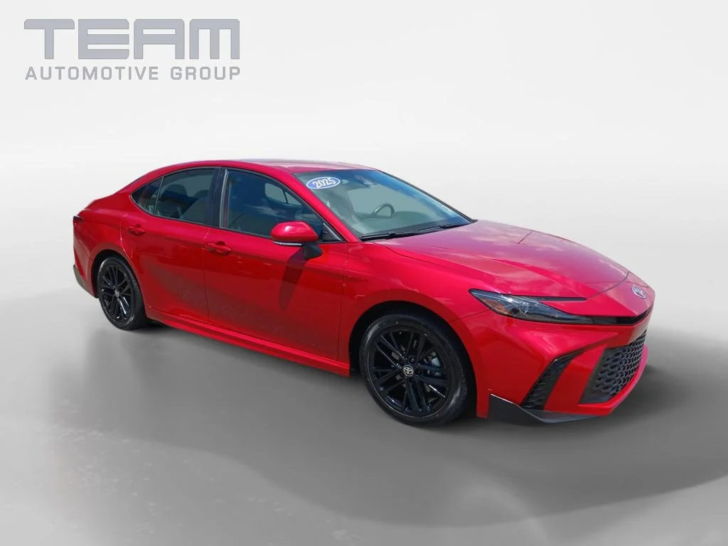 Used 2025 Red Toyota Hybrid image 1