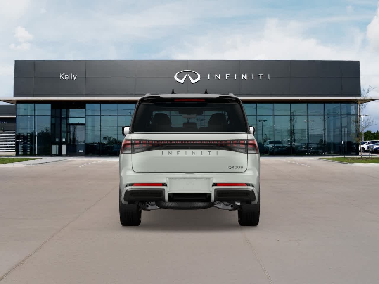 New 2026 Radiant White/Black Obsidian INFINITI Autograph 4WD image 2