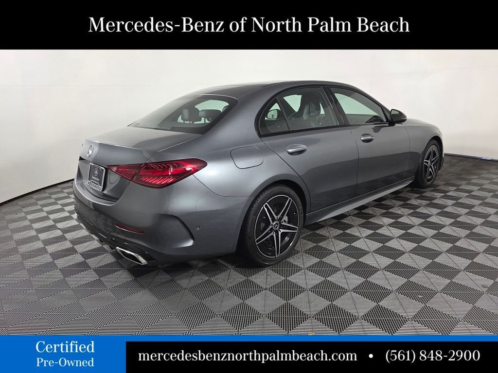 Certified Used 2025 Gray Mercedes-Benz C 300 image 6
