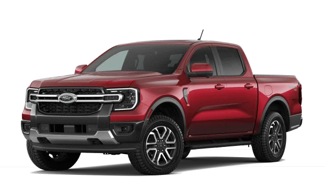 New 2026 Ruby Red Metallic Tinted Clearcoat Ford Lariat image 1