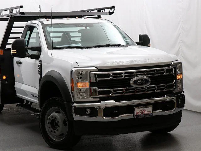 New 2025 Oxford White Ford F-450® XL image 2