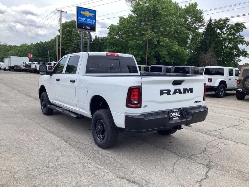 New 2026 Bright White Clear-Coat Exterior Paint RAM Tradesman image 5