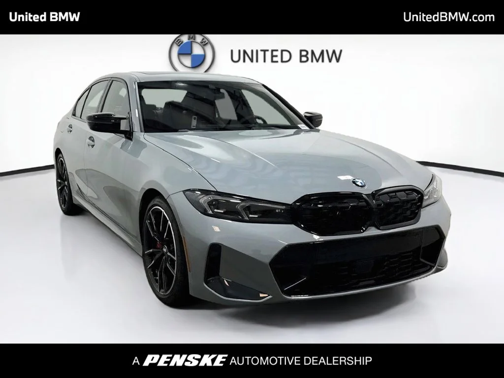 New 2026 Brooklyn Grey Metallic BMW M340i image 3