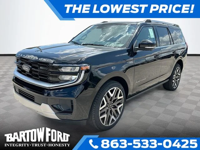 New 2026 Black Ford Platinum image 1