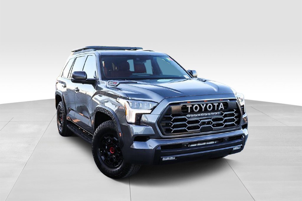 Used 2025 Magnetic Gray Metallic Toyota TRD Pro image 2