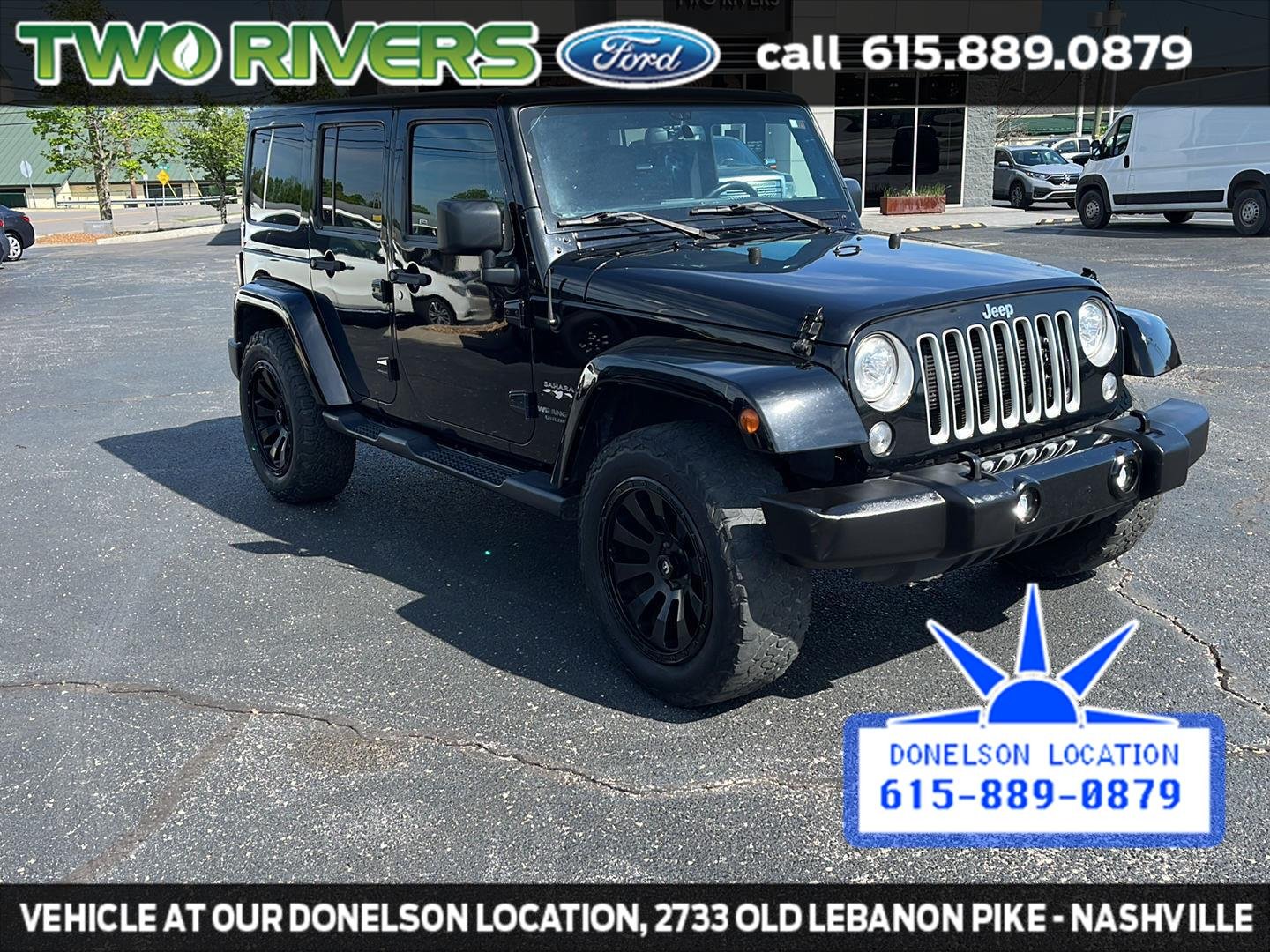 Used 2017 Jeep Wrangler Unlimited Sahara with VIN 1C4HJWEG9HL598821 for sale in Mt. Juliet, TN