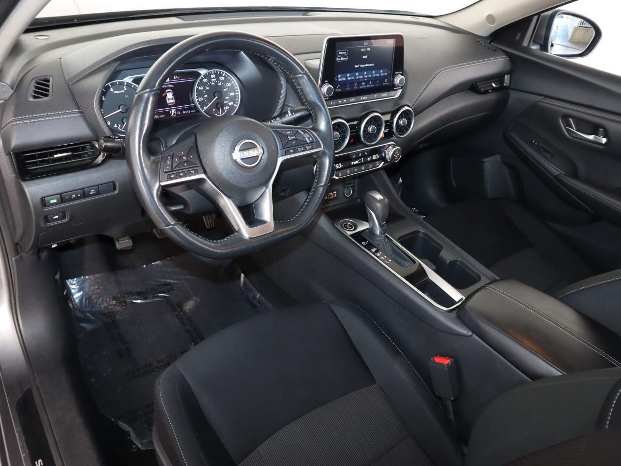 Used 2025 Atlantic Gray Metallic Nissan SV image 8