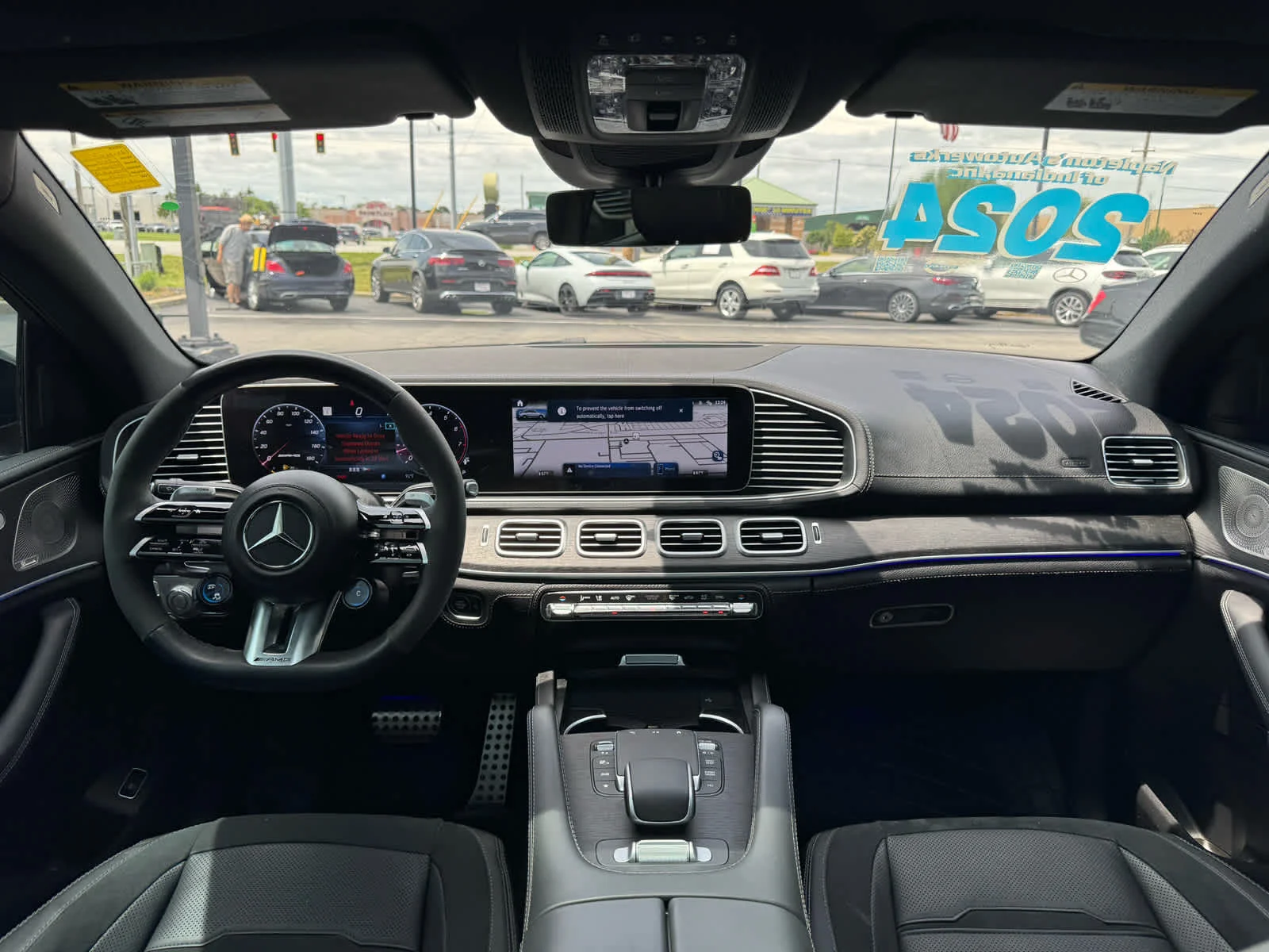 Used 2024 Polar White Mercedes-Benz AMG® GLE 53 image 38