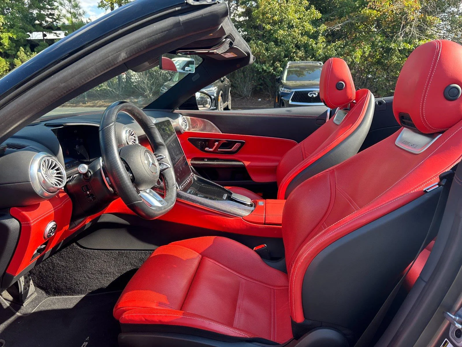 Used 2022 Selenite Grey Metallic Mercedes-Benz AMG® SL 55 image 15