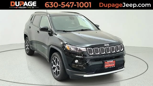 New 2026 Diamond Black Crystal Pearl-Coat Exterior Paint Jeep Limited image 1