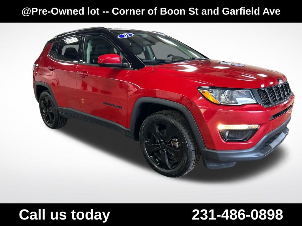 Used 2020 Red Jeep Latitude image 7